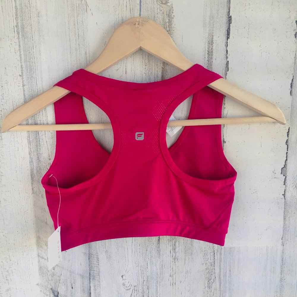 Fabletics Doon SportsBra Racerback Compression Red - Picture 5 of 6